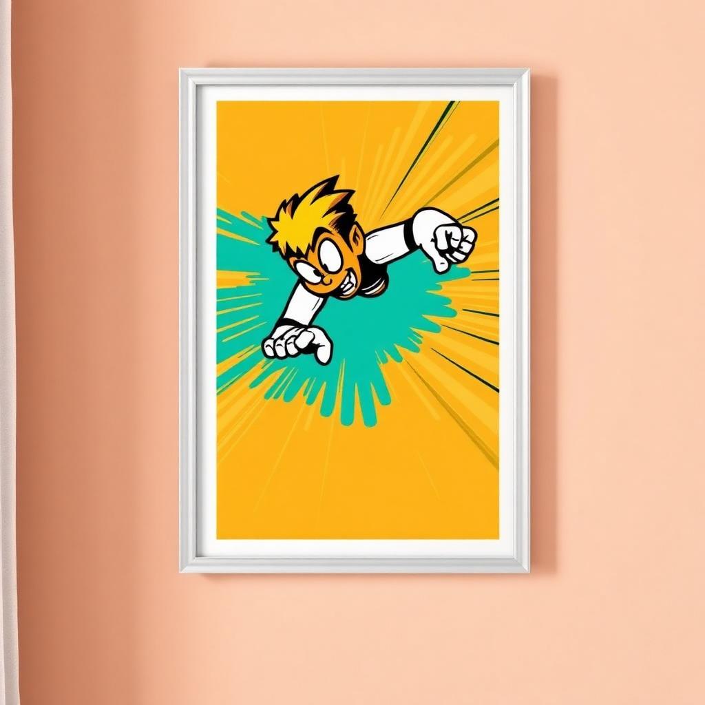Action Art Poster